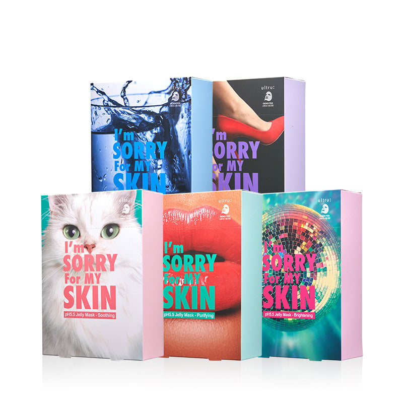 [I'm Sorry For My Skin] pH 5.5 jelly Mask (3 types)